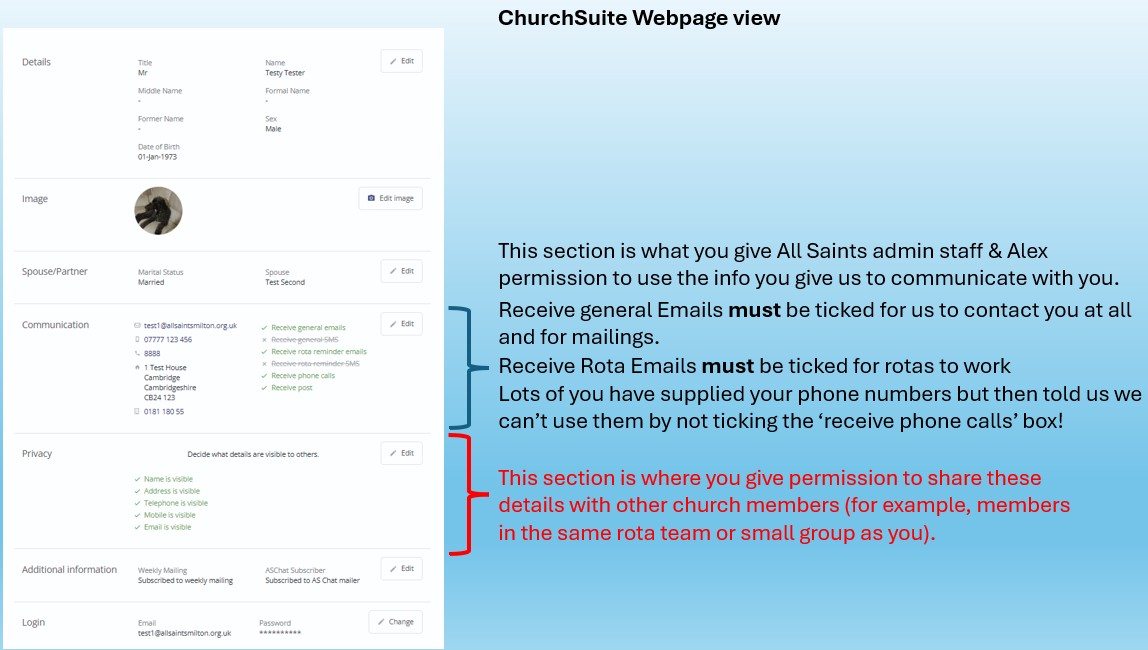 cswebsite privacy view